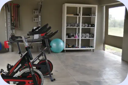 Sunset Game Lodge Lounge Gym Hoedspruit
